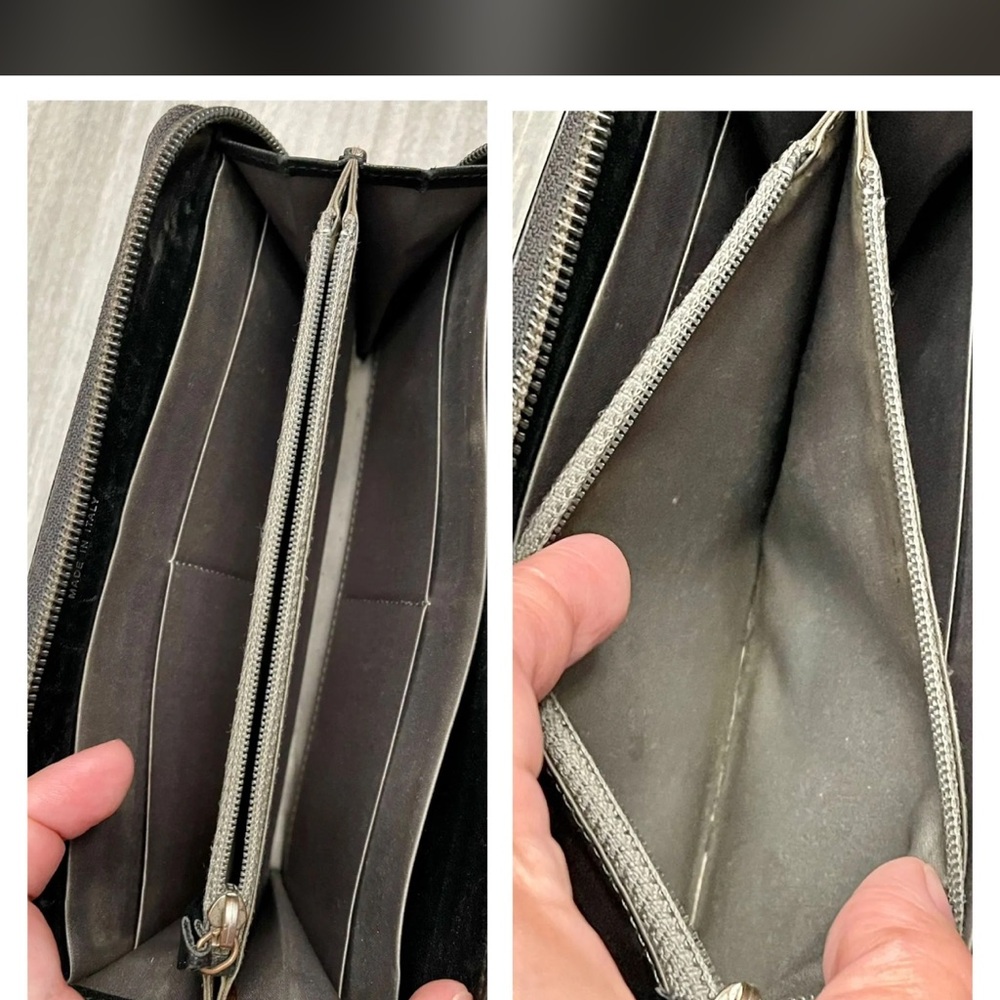 CHANEL 08 Lucky Patent Leather Zip Wallet. Full inclusion holo COA FLASH SALE - Picture 8 of 16